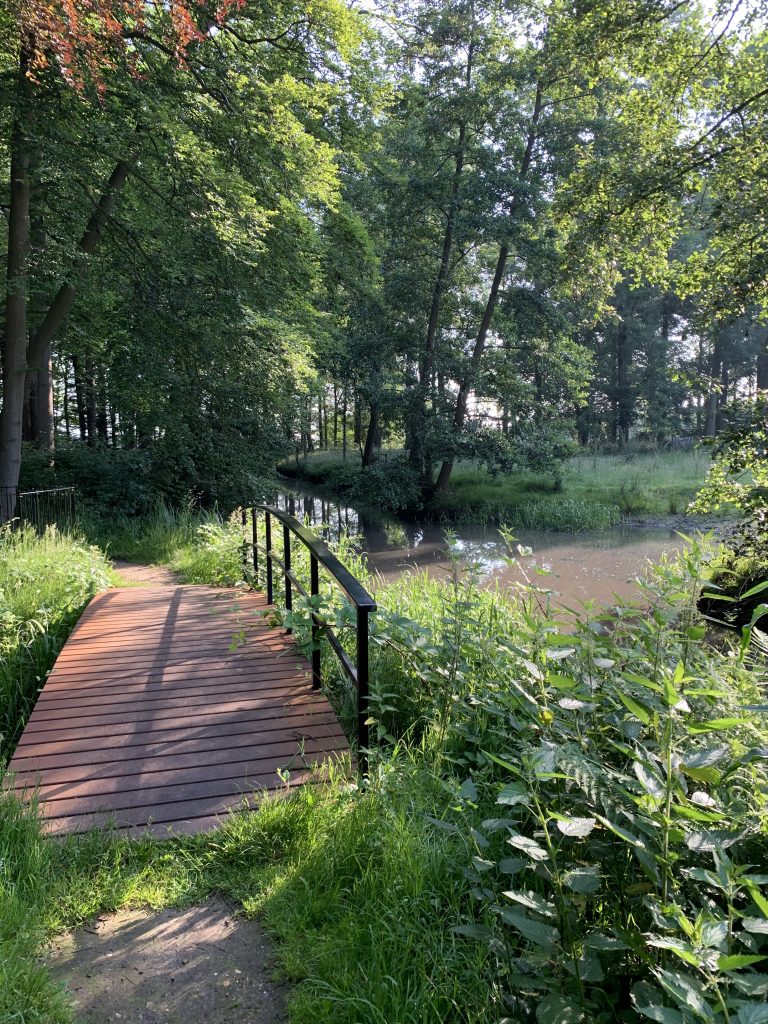soms heb je een bruggetje nodig om verder te komen